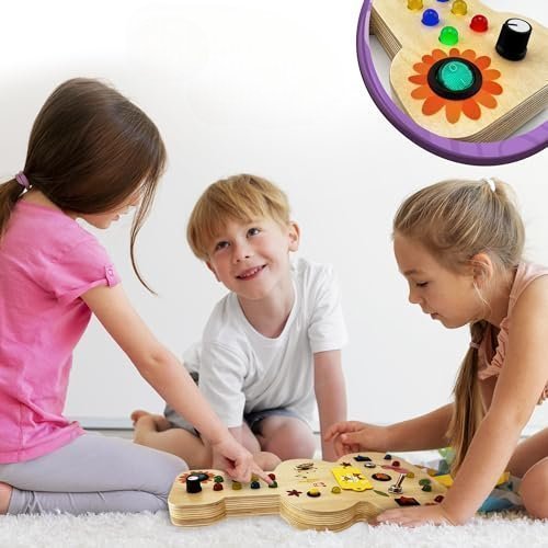 Tableau Montessori - BusyBoardCircuit™ - Guitare - Universjouet.com