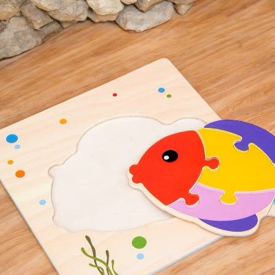 Puzzle en Bois - PuzzlePals™ - Poisson - Universjouet.com