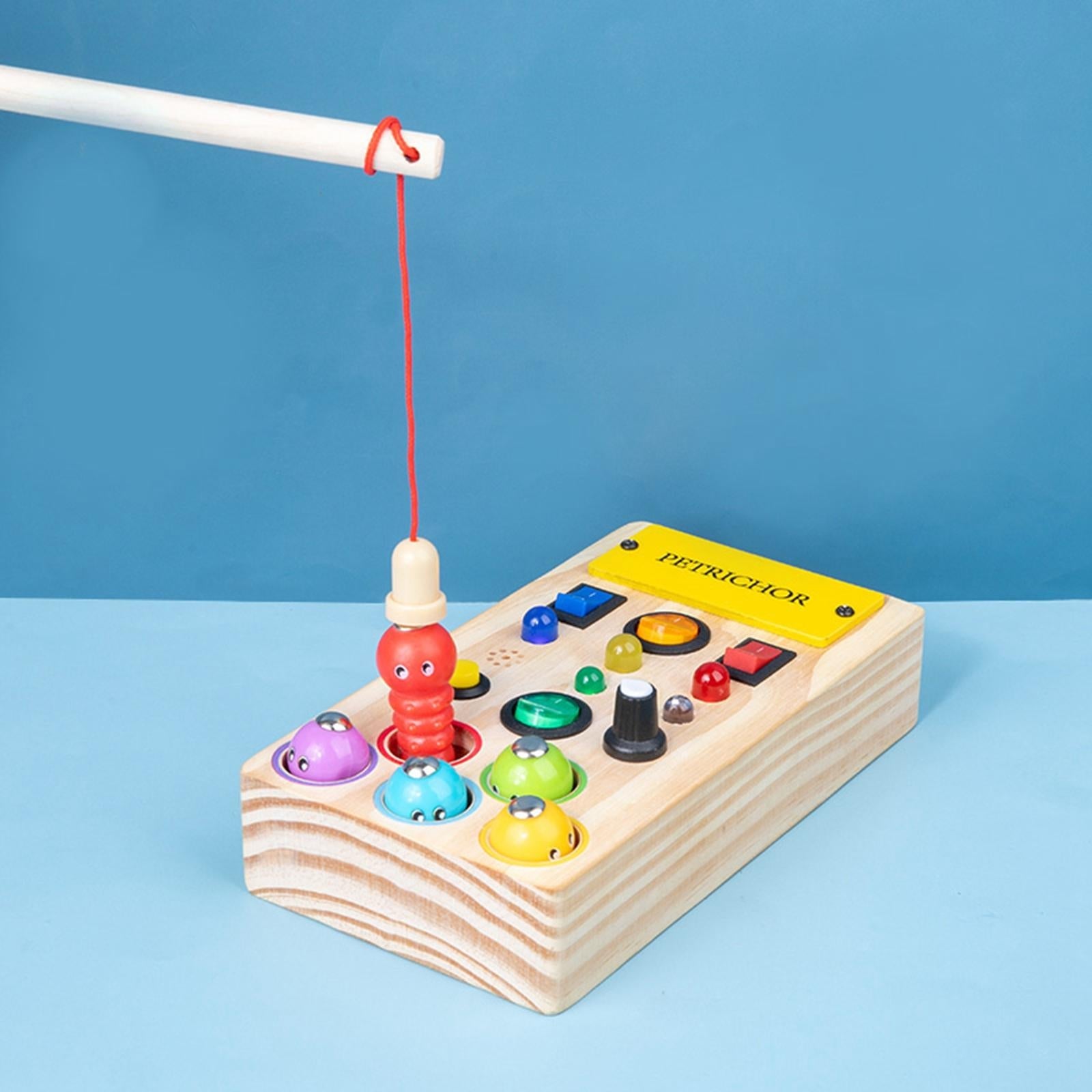 Tableau Montessori - BusyBoardCircuit™ - Pêche - Universjouet.com